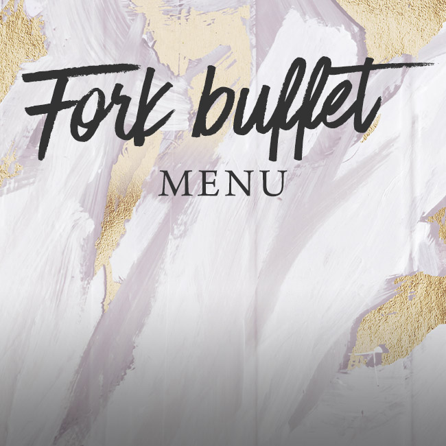 Fork buffet menu at One Kew Road